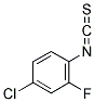 4-CHLORO-2-FLUOROPHENYL ISOTHIOCYANATE Struktur