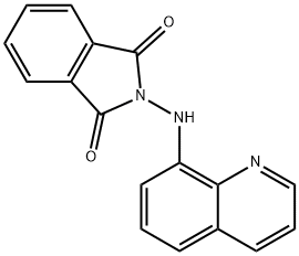 2-(8-QUINOLINYLAMINO)-1H-ISOINDOLE-1,3(2H)-DIONE Struktur