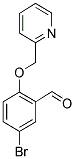 5-BROMO-2-(PYRIDIN-2-YLMETHOXY)BENZALDEHYDE Struktur