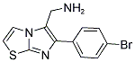 (6-(4-BROMOPHENYL)IMIDAZO[2,1-B]THIAZOL-5-YL)METHANAMINE Struktur