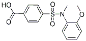 4-[(2-METHOXY-PHENYL)-METHYL-SULFAMOYL]-BENZOIC ACID Struktur