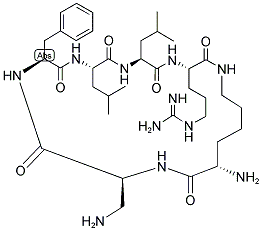 CYCLO-[FLLR-K(DAP)] Struktur