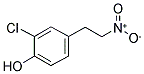 1-(3-CHLORO-4-HYDROXYPHENYL)-2-NITROETHANE Struktur