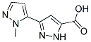 2'-METHYL-1 H ,2' H-[3,3']BIPYRAZOLYL-5-CARBOXYLIC ACID Struktur