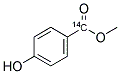 4-HYDROXYBENZOIC ACID METHYL ESTER, [CARBOXYL-14C] Struktur