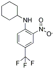 CYCLOHEXYL-(2-NITRO-4-TRIFLUOROMETHYL-PHENYL)-AMINE Struktur