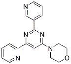 4-(6-PYRIDIN-2-YL-2-PYRIDIN-3-YLPYRIMIDIN-4-YL)MORPHOLINE Struktur