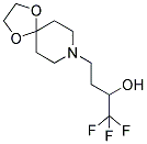 4-(1,4-DIOXA-8-AZA-SPIRO[4.5]DEC-8-YL)-1,1,1-TRIFLUORO-BUTAN-2-OL Struktur