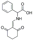 2-([(2,6-DIOXOCYCLOHEXYLIDEN)METHYL]AMINO)-2-PHENYLACETIC ACID Struktur