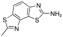 7-METHYL[1,3]THIAZOLO[5,4-E][1,3]BENZOTHIAZOL-2-AMINE Struktur