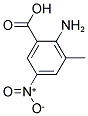 2-AMINO-3-METHYL-5-NITROBENZOIC ACID Struktur