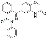 6-(4-OXO-3-PHENYL-3,4-DIHYDRO-1-PHTHALAZINYL)-2H-1,4-BENZOXAZIN-3(4H)-ONE Struktur