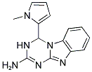 4-(1-METHYL-1H-PYRROL-2-YL)-3,4-DIHYDRO[1,3,5]TRIAZINO[1,2-A]BENZIMIDAZOL-2-AMINE Struktur