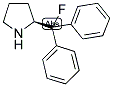 (R)-(+)-2-(FLUORODIPHENYLMETHYL)PYRROLIDINE Struktur