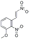 1-(3-METHOXY-2-NITROPHENYL)-2-NITROETHENE Struktur