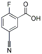 5-CYANO-2-FLUOROBENZOIC ACID Struktur