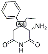 (S)-(-)-AMINOGLUTETHIMIDE Struktur