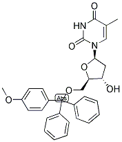 5'-O-(4'-METHOXYTRITYL)-THYMIDINE Struktur