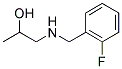 1-(2-FLUORO-BENZYLAMINO)-PROPAN-2-OL Struktur