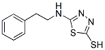 5-[(2-PHENYLETHYL)AMINO]-1,3,4-THIADIAZOLE-2-THIOL Struktur