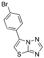 6-(4-BROMOPHENYL)[1,3]THIAZOLO[3,2-B][1,2,4]TRIAZOLE Struktur