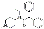 2,2-DIPHENYL-N-(1-METHYLPIPERIDIN-4-YL)-N-PROPYLACETAMIDE Struktur