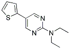 N,N-DIETHYL-5-THIEN-2-YLPYRIMIDIN-2-AMINE Struktur