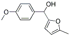 4-METHOXYPHENYL-(5-METHYL-2-FURYL)METHANOL Struktur