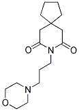 8-(3-MORPHOLIN-4-YLPROPYL)-8-AZASPIRO[4.5]DECANE-7,9-DIONE Struktur