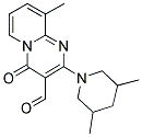 2-(3,5-DIMETHYLPIPERIDIN-1-YL)-9-METHYL-4-OXO-4H-PYRIDO[1,2-A]PYRIMIDINE-3-CARBALDEHYDE Struktur