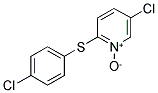 5-CHLORO-2-[(4-CHLOROPHENYL)SULFANYL]PYRIDINE 1-OXIDE Struktur