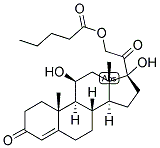 11-BETA,17,21-TRIHYDROXYPREGN-4-ENE-3,20-DIONE 21-VALERATE Struktur