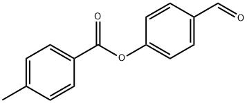 4-FORMYLPHENYL 4-METHYLBENZOATE Struktur