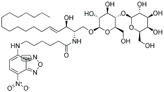 C6-NBD LACTOSYL CEREBROSIDE Struktur