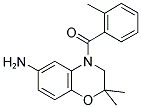 (6-AMINO-2,2-DIMETHYL-2,3-DIHYDRO-BENZO[1,4]OXAZIN-4-YL)-O-TOLYL-METHANONE Struktur