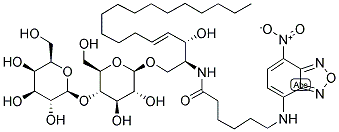 C6 NBD LACTOSYL CERAMIDE Struktur