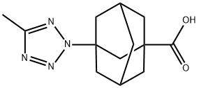 3-(5-METHYL-TETRAZOL-2-YL)-ADAMANTANE-1-CARBOXYLIC ACID price.