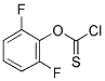 2,6-DIFLUOROPHENYL CHLOROTHIOFORMATE Struktur