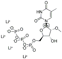 2'-O-METHYL-5-METHYLURIDINE-5'-TRIPHOSPHATE LITHIUM SALT Struktur