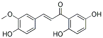 3-METHOXY-4,2',5'-TRIHYDROXYCHALCONE Struktur