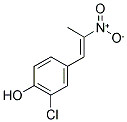 1-(3-CHLORO-4-HYDROXYPHENYL)-2-NITROPROPENE Struktur