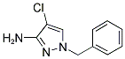 1-BENZYL-4-CHLORO-1H-PYRAZOL-3-YLAMINE Struktur