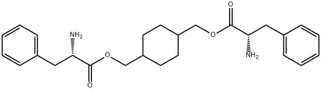 BIS-L-PHENYLALANYLCYCLOHEXANEDIMETHANOL Struktur