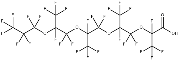 HFPO PENTAMER ACID Struktur