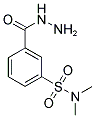 3-HYDRAZINOCARBONYL-N,N-DIMETHYL-BENZENESULFONAMIDE Struktur