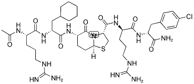 NOCICEPTIN RECEPTOR ANTAGONIST PEPTIDE III-BTD Struktur