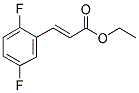 3-(2,5-DIFLUORO-PHENYL)-ACRYLIC ACID ETHYL ESTER Struktur