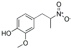 1-(4-HYDROXY-3-METHOXYPHENYL)-2-NITROPROPANE Struktur