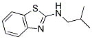 BENZOTHIAZOL-2-YL-ISOBUTYL-AMINE Struktur