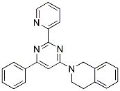 2-(6-PHENYL-2-PYRIDIN-2-YLPYRIMIDIN-4-YL)-1,2,3,4-TETRAHYDROISOQUINOLINE Struktur